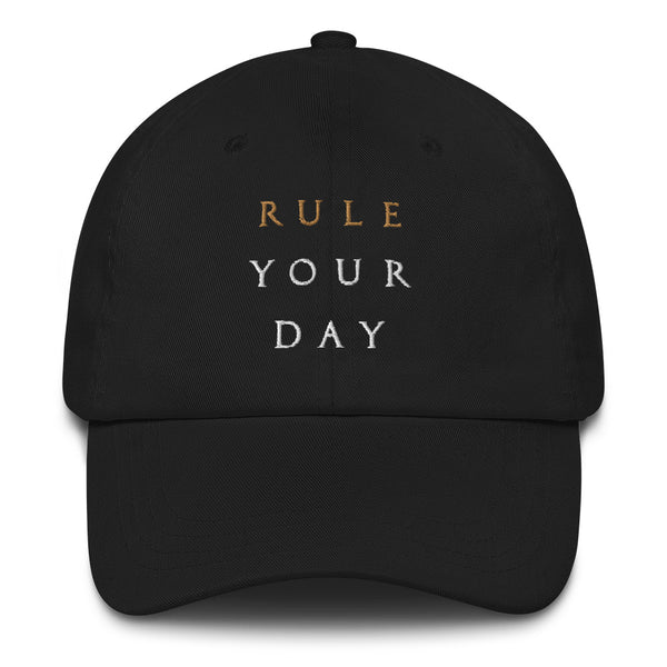 RULE YOUR DAY LOGO BUCKLE CAP