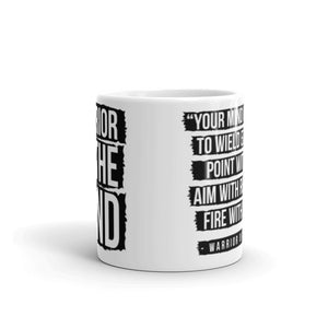 Coffee Mug that says Warrior Of The Mind